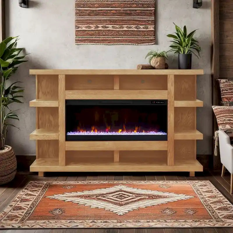 Repisa de chimenea de 72 pulgadas, requiere montaje mínimo