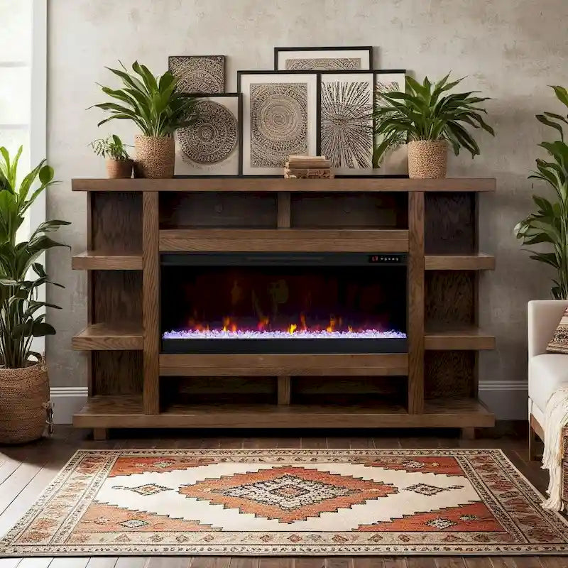 Repisa de chimenea de 72 pulgadas, requiere montaje mínimo