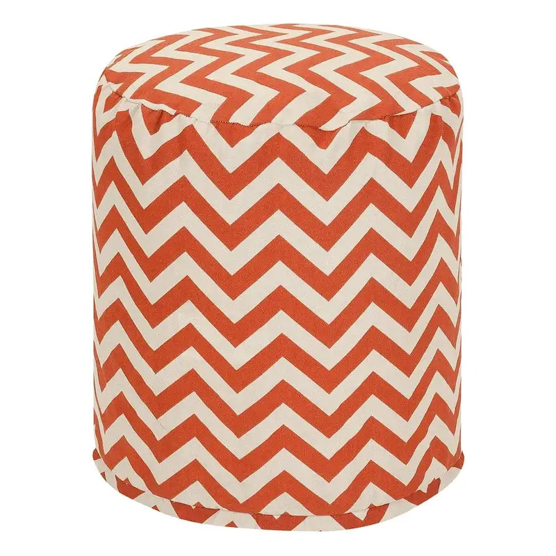 Puf otomano Chevron para interior/exterior 16 L x 16 An x 17 Al
