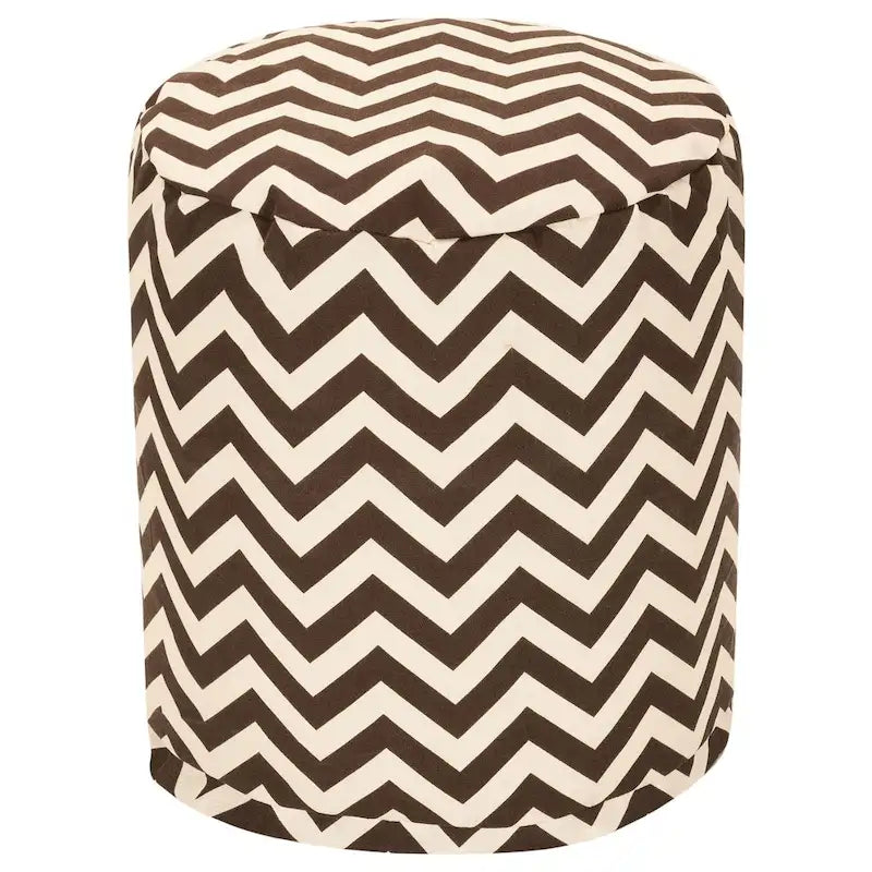 Puf otomano Chevron para interior/exterior 16 L x 16 An x 17 Al