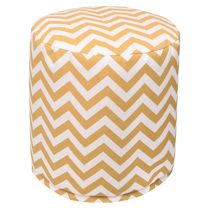Puf otomano Chevron para interior/exterior 16 L x 16 An x 17 Al