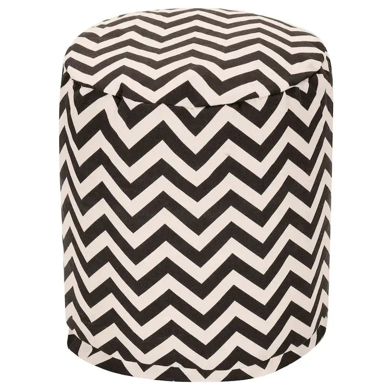 Puf otomano Chevron para interior/exterior 16 L x 16 An x 17 Al