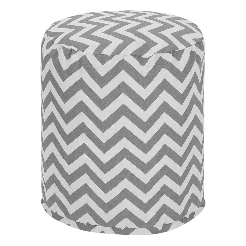 Puf otomano Chevron para interior/exterior 16 L x 16 An x 17 Al