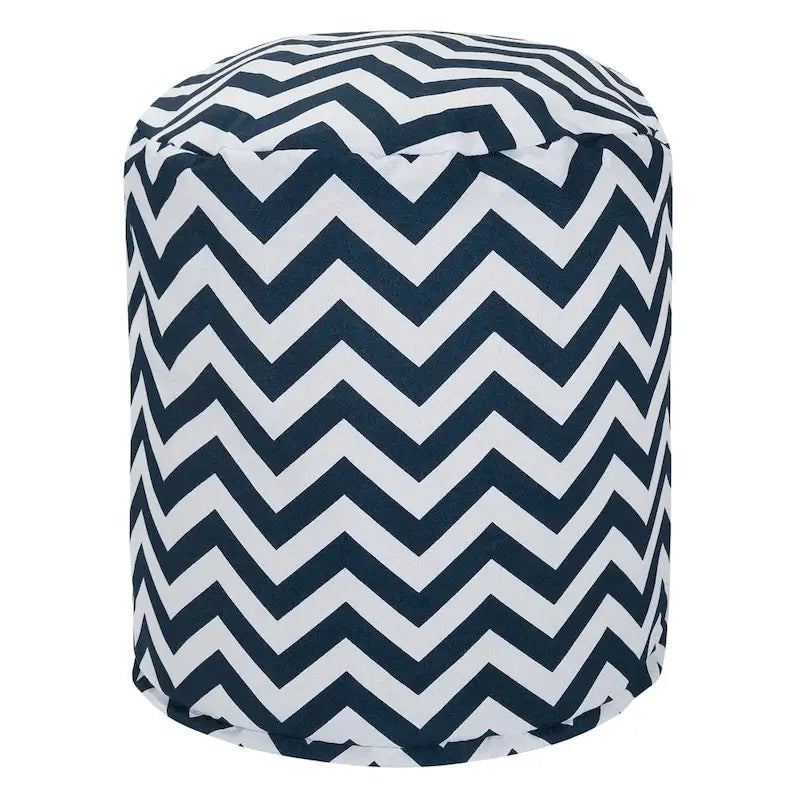 Puf otomano Chevron para interior/exterior 16 L x 16 An x 17 Al