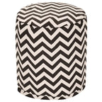 Puf otomano Chevron para interior/exterior 16 L x 16 An x 17 Al