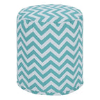 Puf otomano Chevron para interior/exterior 16 L x 16 An x 17 Al