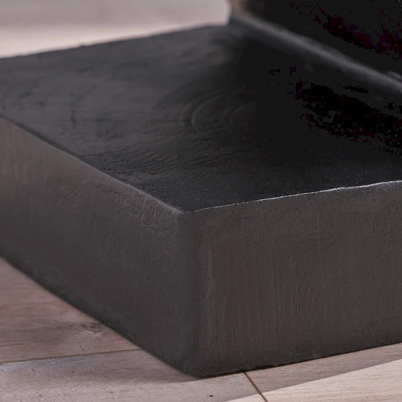 Mesa Auxiliar de Concreto Ligero Max para Exteriores