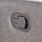 Sillón reclinable de microfibra de 2 plazas Halima