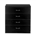 Cómoda de madera de 4 cajones