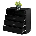Cómoda de madera de 4 cajones