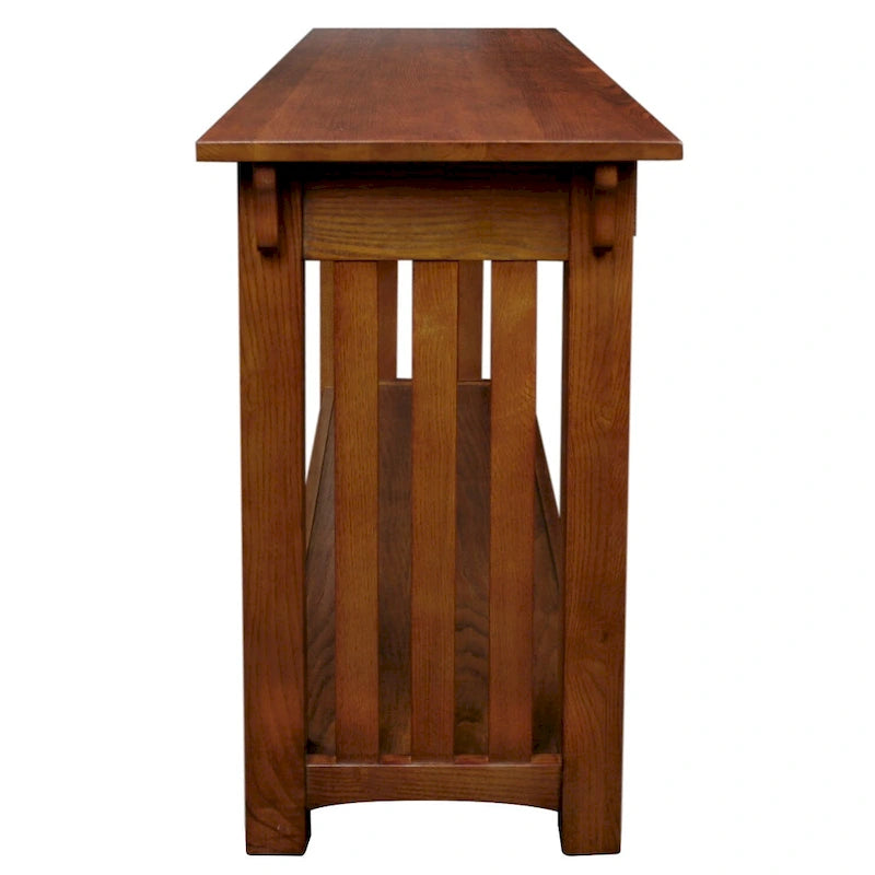 Mesa consola estilo misión para entrada