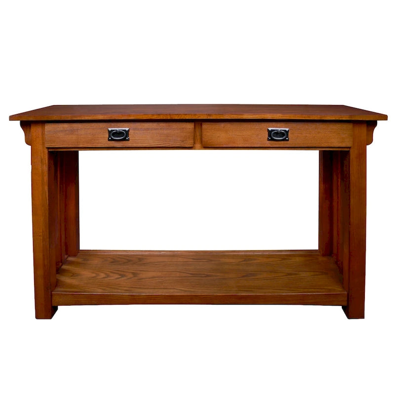 Mesa consola estilo misión para entrada