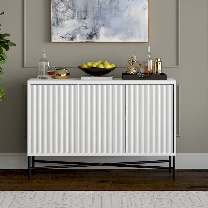 Mesa de bufé rectangular Brighton de 48 de ancho - 47.5 de ancho