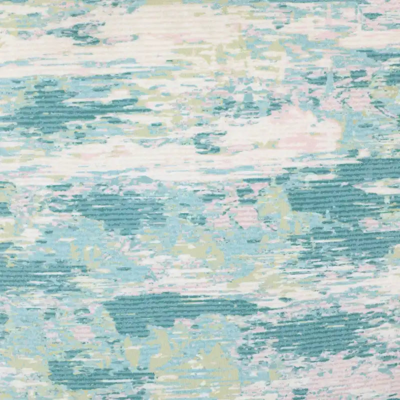 Sillón decorativo sin brazos con estampado artístico