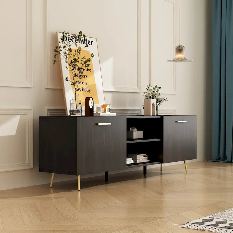 Muebles de TV y centros de entretenimiento con 2 puertas