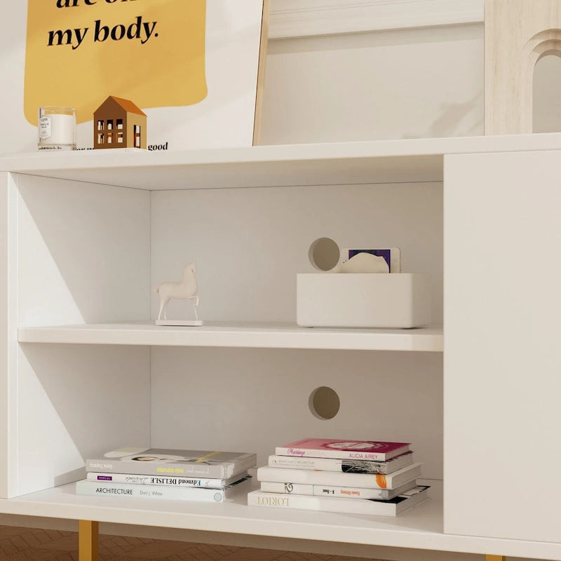Muebles de TV y centros de entretenimiento con 2 puertas