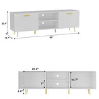 Muebles de TV y centros de entretenimiento con 2 puertas