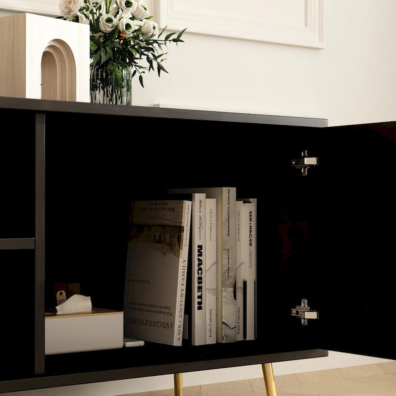 Muebles de TV y centros de entretenimiento con 2 puertas