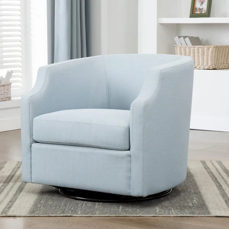 Sillón Reclinable Giratorio Cayden Swivel Barrel