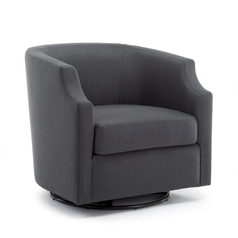 Sillón Reclinable Giratorio Cayden Swivel Barrel