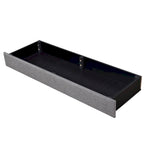 Cama de almacenamiento tamaño Queen, tapizada en lino con plataforma y 3 cajones