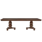 Mesa de comedor Constantinopla de doble pedestal con extensión