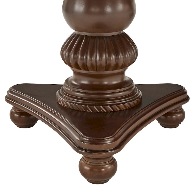 Mesa de comedor Constantinopla de doble pedestal con extensión