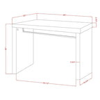 Mesa alta de 60 pulgadas de imitación mármol