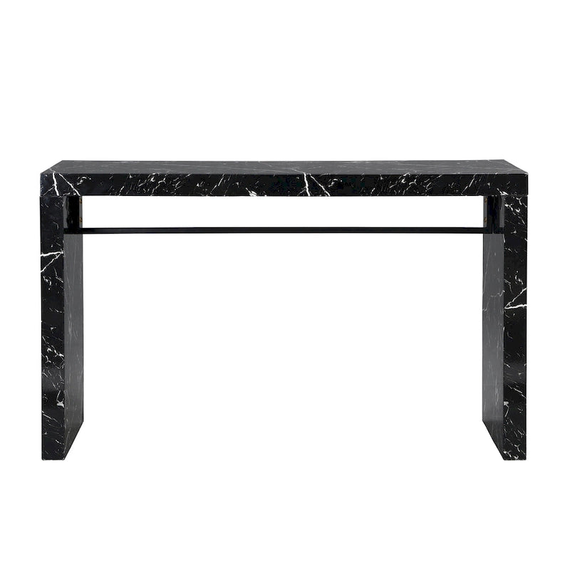 Mesa alta de 60 pulgadas de imitación mármol