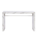 Mesa alta de 60 pulgadas de imitación mármol