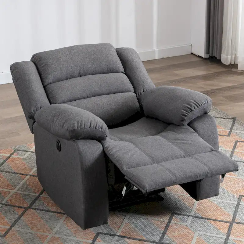 Reclinable Eléctrico con Brazos Acolchados y USB - 1 asiento - 1 asiento