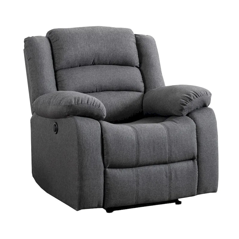 Reclinable Eléctrico con Brazos Acolchados y USB - 1 asiento - 1 asiento