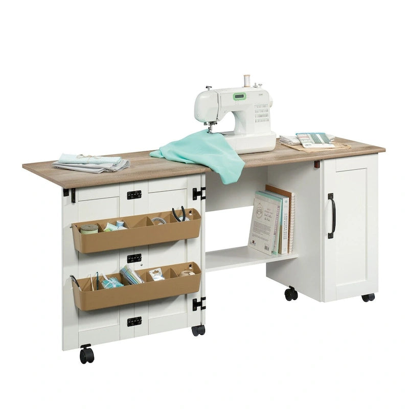 Mesa/Carrito de Costura y Manualidades Fácil de Mover