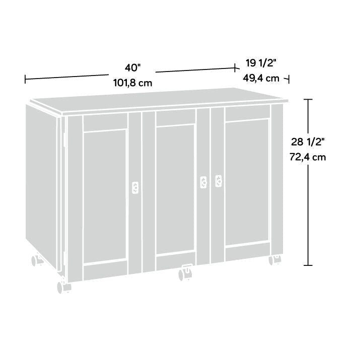 Mesa/Carrito de Costura y Manualidades Fácil de Mover
