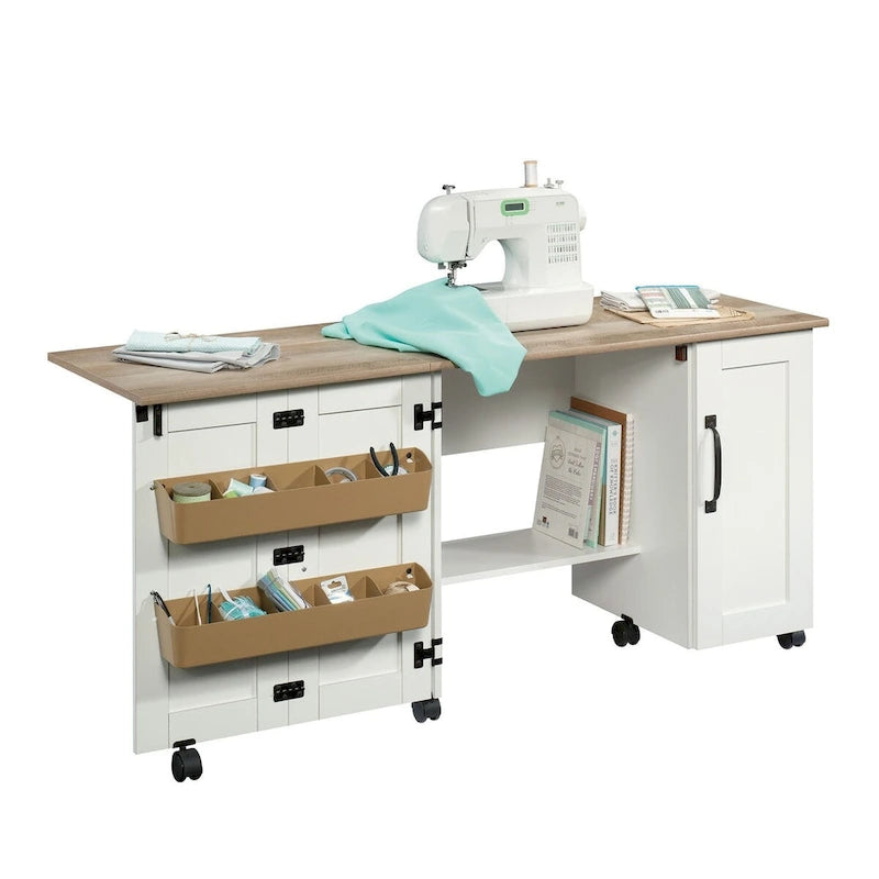 Mesa/Carrito de Costura y Manualidades Fácil de Mover