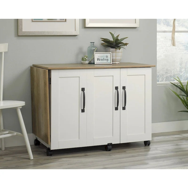 Mesa/Carrito de Costura y Manualidades Fácil de Mover
