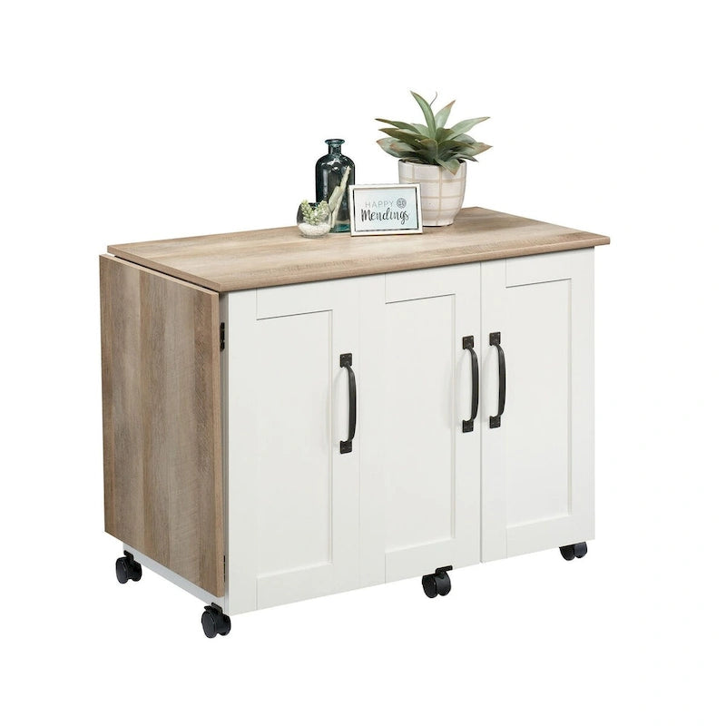 Mesa/Carrito de Costura y Manualidades Fácil de Mover