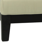 Puf otomano de madera maciza