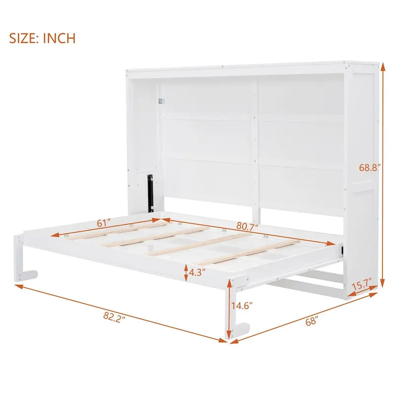 Cama plegable de pared