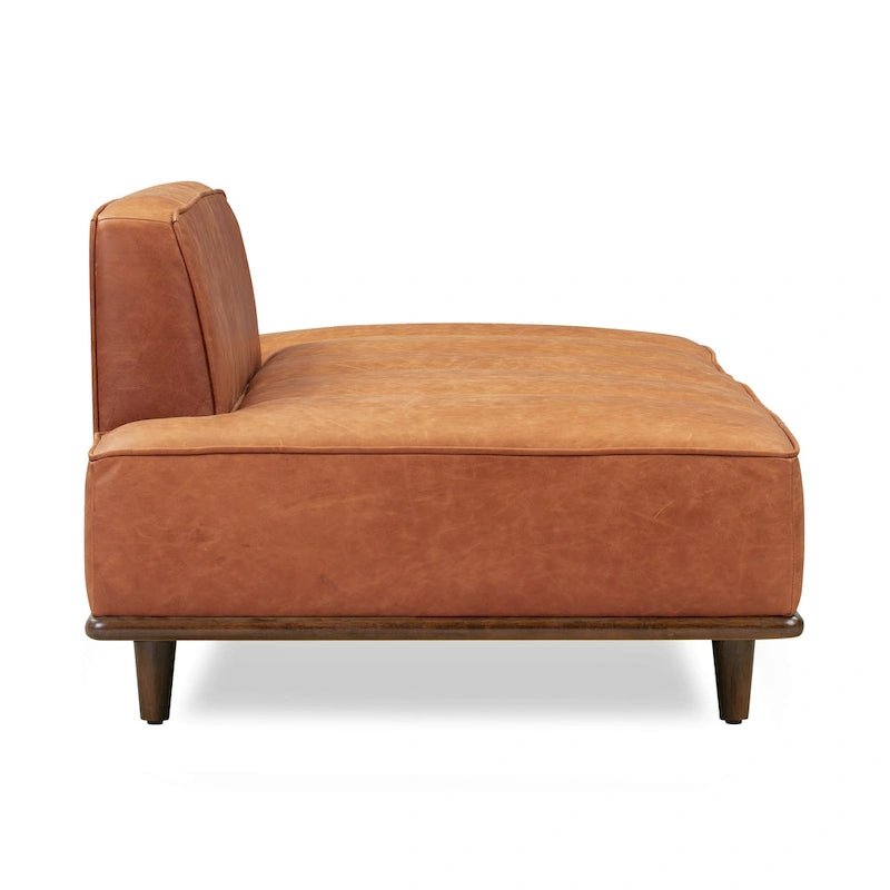 Diván - Piel Genuina Italiana de Grano Completo