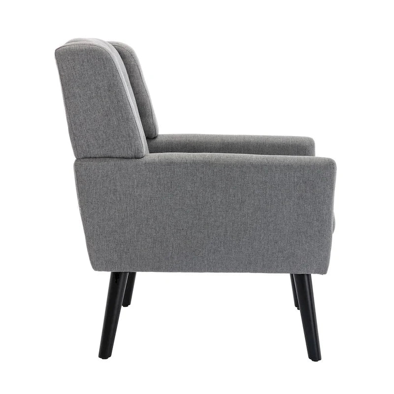Sillón ergonómico de terciopelo suave para sala de estar