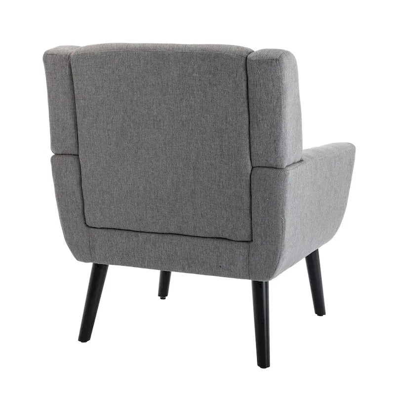 Sillón ergonómico de terciopelo suave para sala de estar