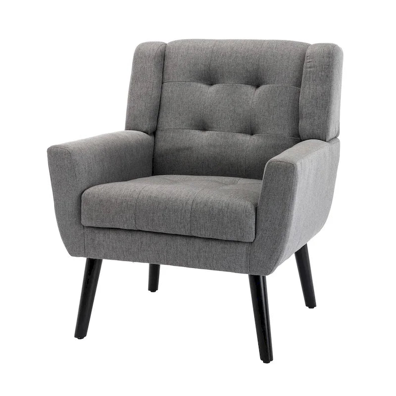 Sillón ergonómico de terciopelo suave para sala de estar