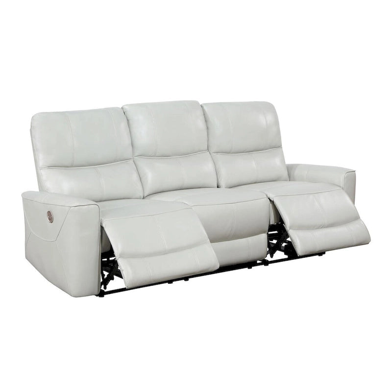Sofá reclinable eléctrico tapizado Ashland