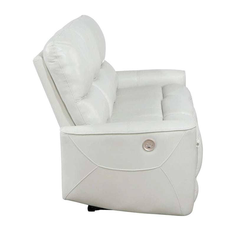 Sofá reclinable eléctrico tapizado Ashland