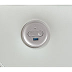Sofá reclinable eléctrico tapizado Ashland