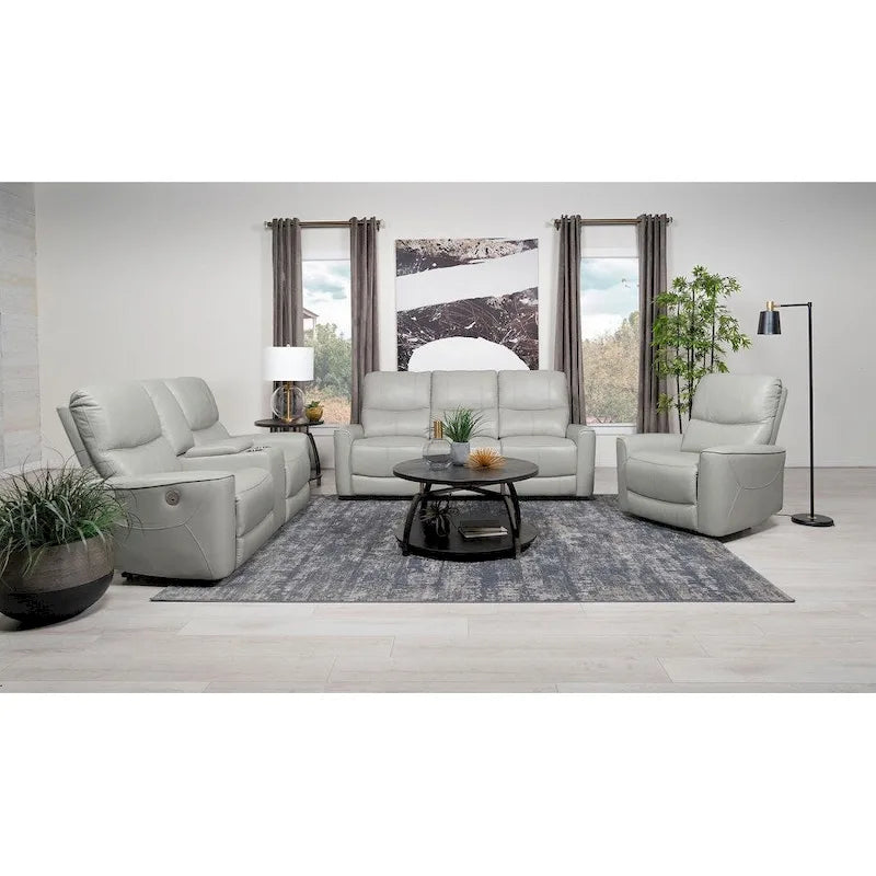 Sofá reclinable eléctrico tapizado Ashland