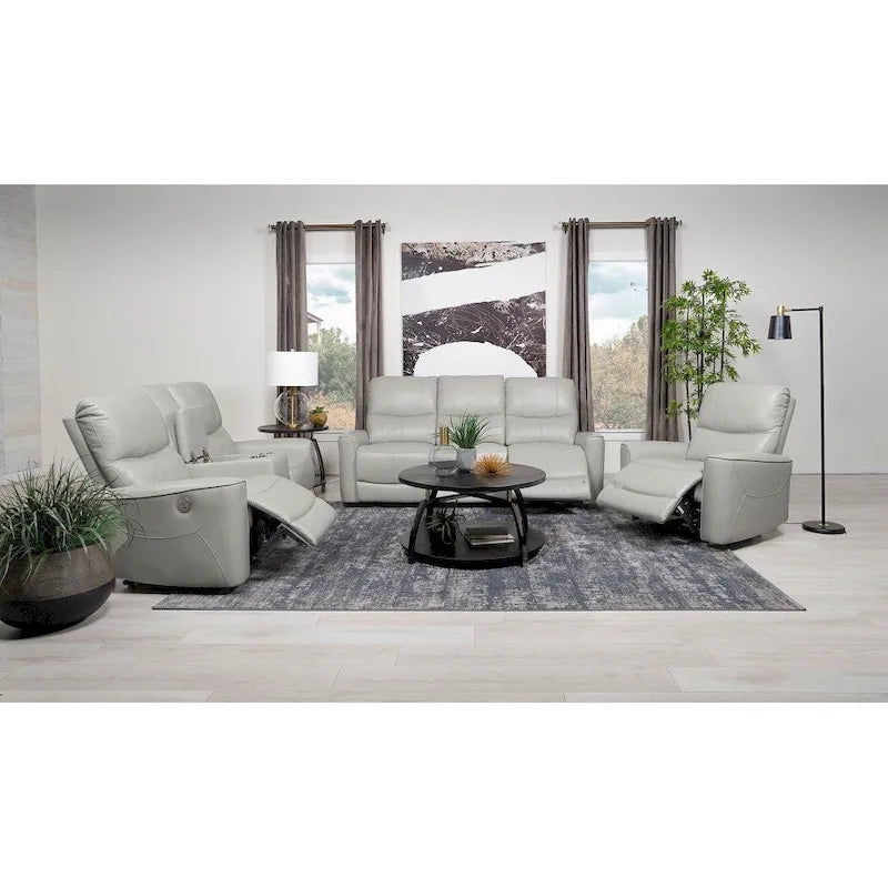 Sofá reclinable eléctrico tapizado Ashland