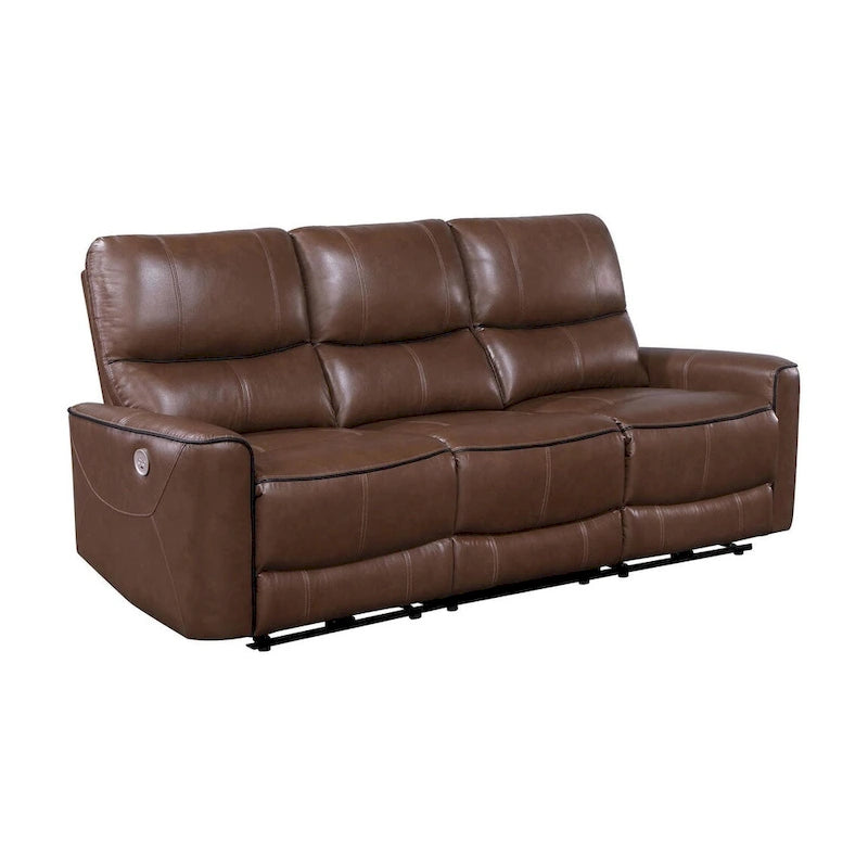 Sofá reclinable eléctrico tapizado Ashland