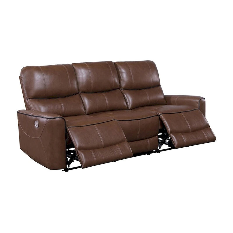 Sofá reclinable eléctrico tapizado Ashland
